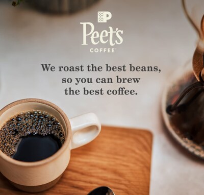 Peets Coffee Cafe Domingo Beans Coffee, Medium Roast, 16 oz. (504873)