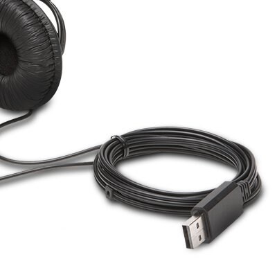 Kensington Classic USB-A Headset with Mic, Black (K97601WW)