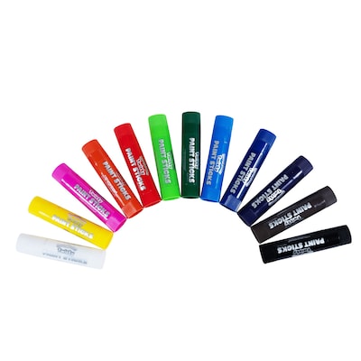 Redadyt2Learn Twisty Paint Sticks, Assorted Colors, 12/Pack, 3 Packs/Bundle (CE-10056-3)
