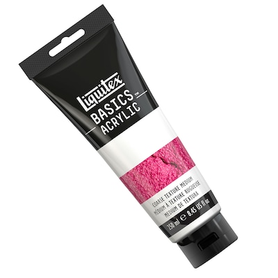 Liquitex BASICS Coarse Texture Gel Tube, Transparent, 250 mL, 2/Pack (LIQ1041016-2)