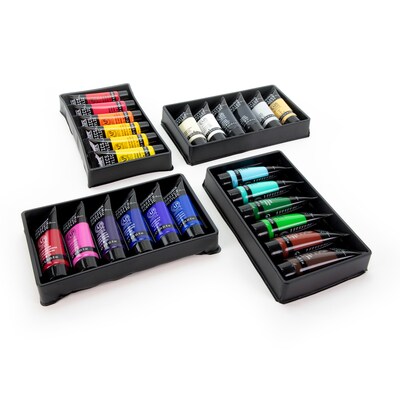 Liquitex BASICS Acrylic Paint Tube, Assorted Colors, 22 mL, 24/Pack (LIQ3699328)