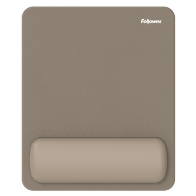 Fellowes Breyta Foam Mouse Pad/Wrist Rest Combo, Sand (100145443)