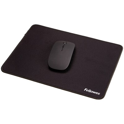 Fellowes Breyta Foam Non-Skid Non Gaming Mouse Pads, Black (100145422)