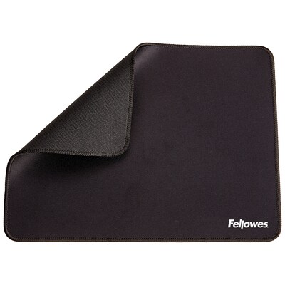Fellowes Breyta Foam Non-Skid Non Gaming Mouse Pads, Black (100145422)