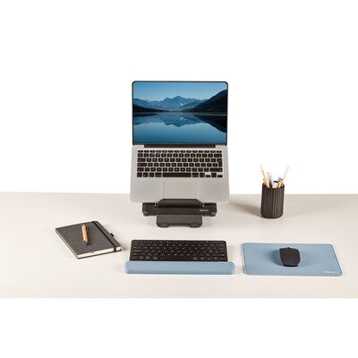 Fellowes Breyta Foam Non-Skid Mouse Pad, Blue (100145422)