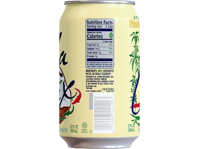 Lacroix Pineapple Coconut Sparkling Seltzer Water, 12 oz., 24 Cans/Carton (15021925)