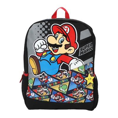 Bioworld Kids Super Mario Backpack, Large (BPB643FSMBSB00)