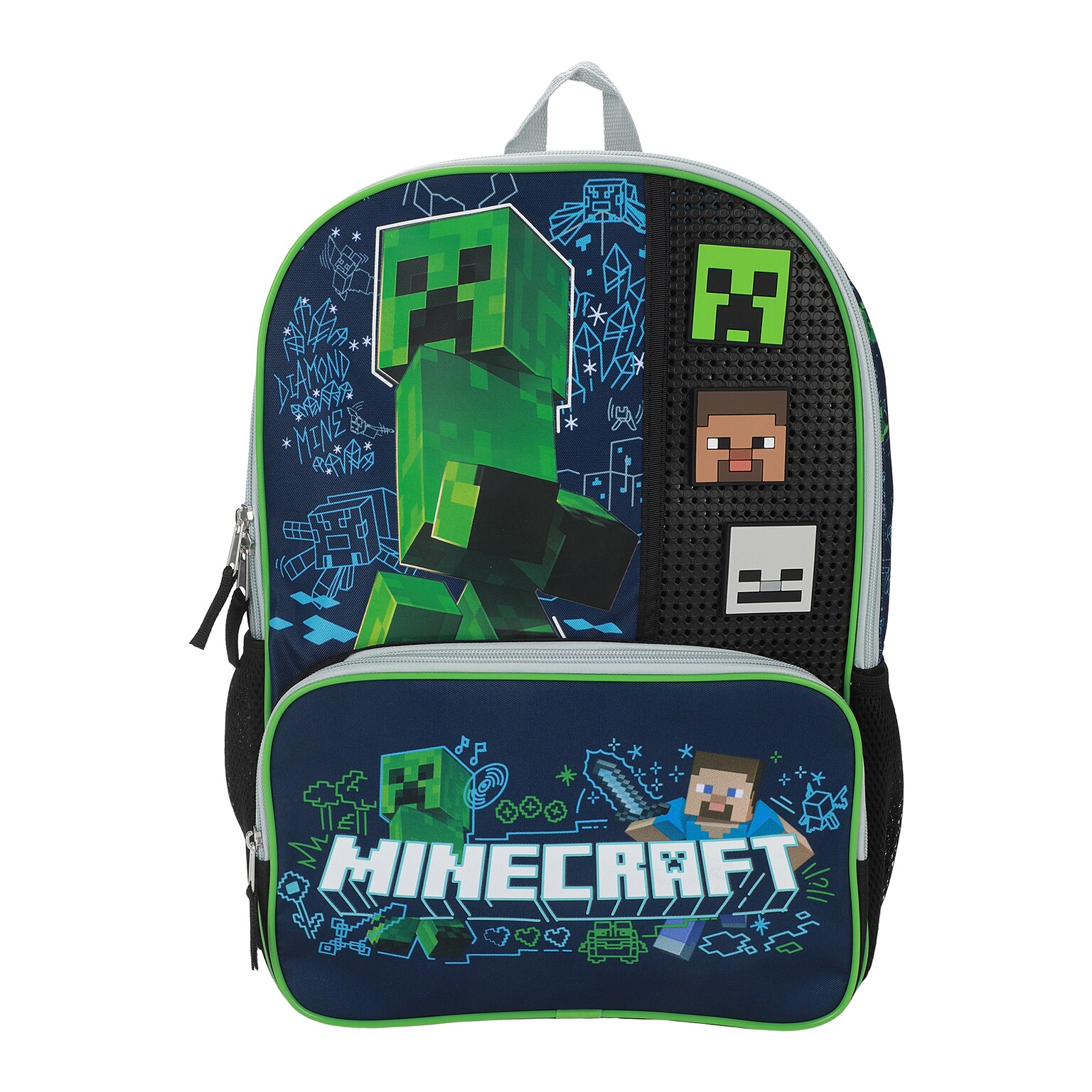 Bioworld Kids Minecraft Backpack, Large (BPY8XLJMNCSB00)