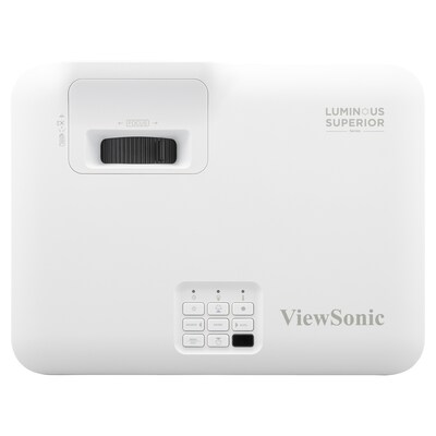 ViewSonic 4000 Lumens 1080p DLP Laser Projector, White (LSD400HD-ST)