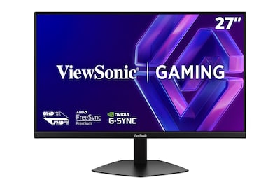 ViewSonic 27 UHD 288Hz 4K G-Sync Compatible Gaming Monitor, Black (VX2730D-4K)
