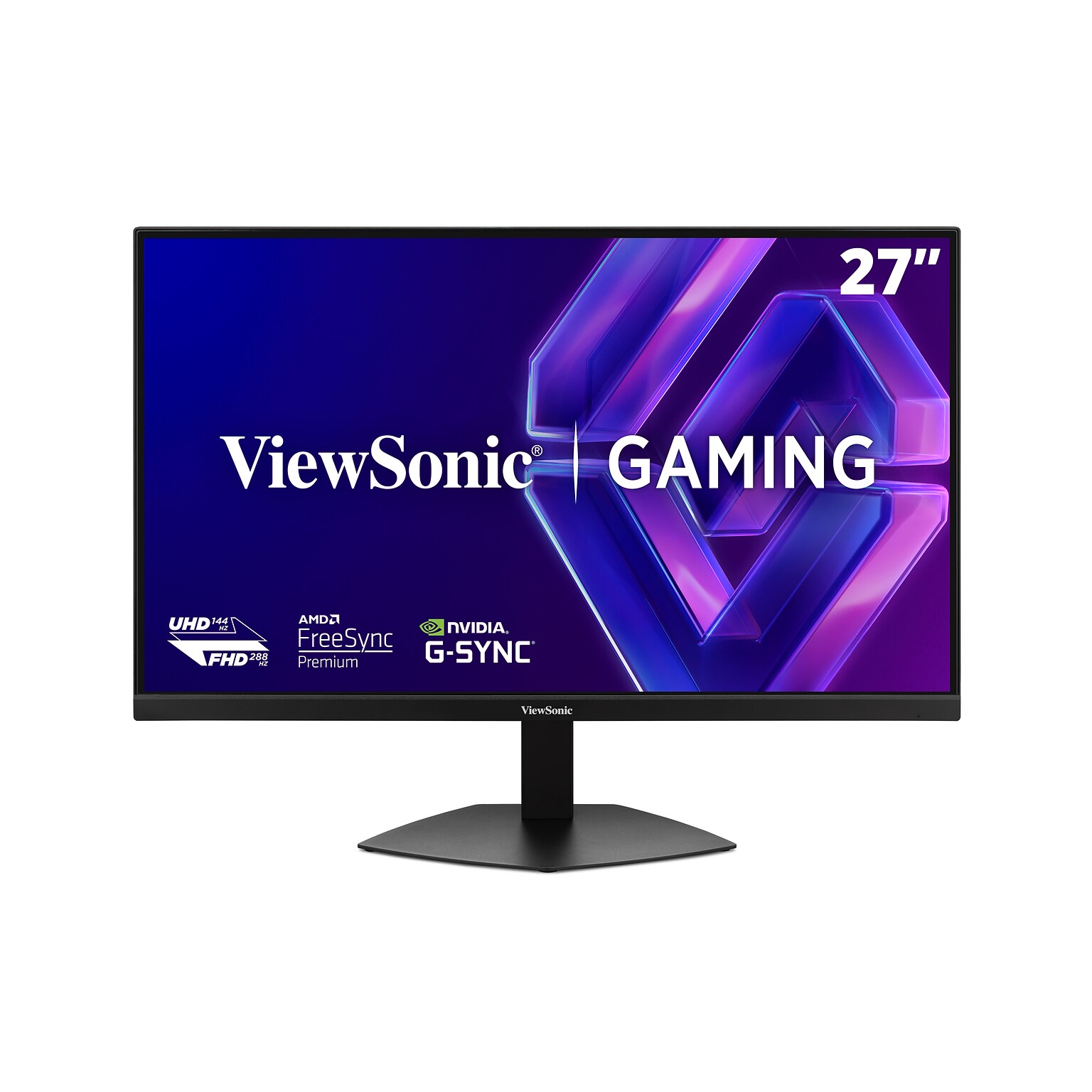 ViewSonic 27 UHD 288Hz 4K G-Sync Compatible Gaming Monitor, Black (VX2730D-4K)