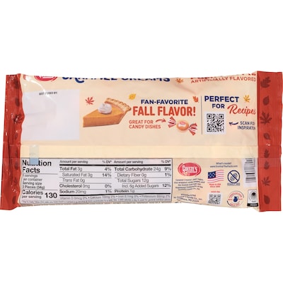 Goetzes  Pumpkin Pie Caramel Creams Candy, 10 oz. (38127)