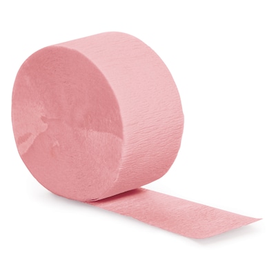 Creative Converting Touch of Color Streamer, Classic Pink, 12/Pack (078200)