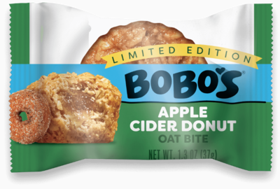 Bobos Gluten Free Apple Cider Donut Oat Bites, 1.3 oz., 10/Pack (559-D)