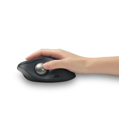 Kensington Pro Fit Ergo TB550 Trackball, Black (K72196WW)