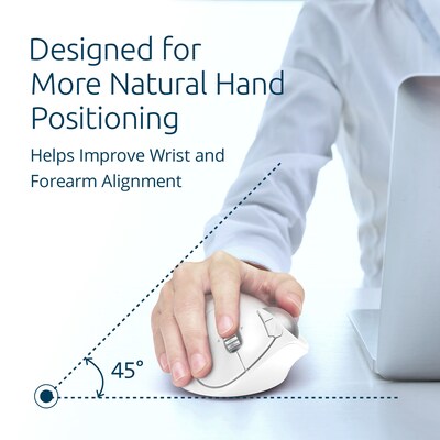 Kensington Pro Fit Ergo TB550 Trackball, White (K72180WW)