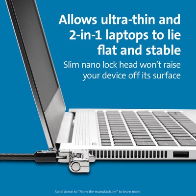 Kensington Slim NanoSaver Combination Laptop Lock (K60604WW)