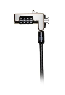 Kensington Slim Combination Lock for Standard Slot, Black (K60601WW)