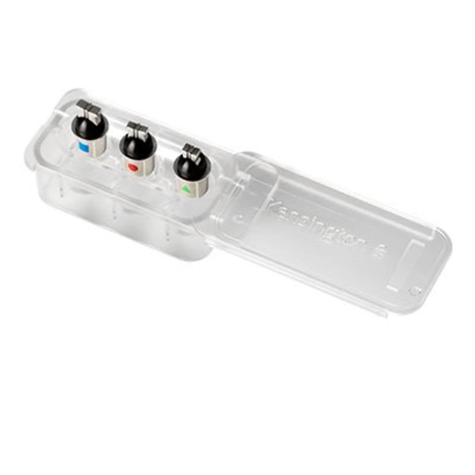 Kensington Replacement Lock Head Tips for Universal 3-in-1 Laptop Lock (K62315WW)