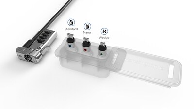 Kensington Replacement Lock Head Tips for Universal 3-in-1 Laptop Lock (K62315WW)