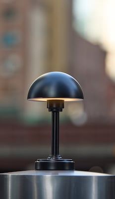 Adesso Ollie 12.5H LED Table Lamp, Black (3186-01)