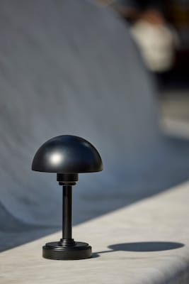 Adesso Ollie 12.5"H LED Table Lamp, Black (3186-01)