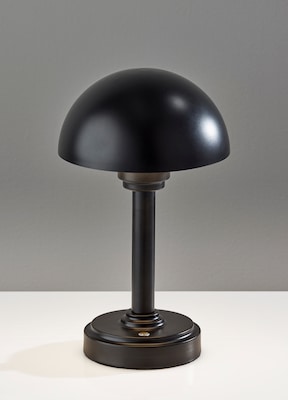 Adesso Ollie 12.5"H LED Table Lamp, Black (3186-01)