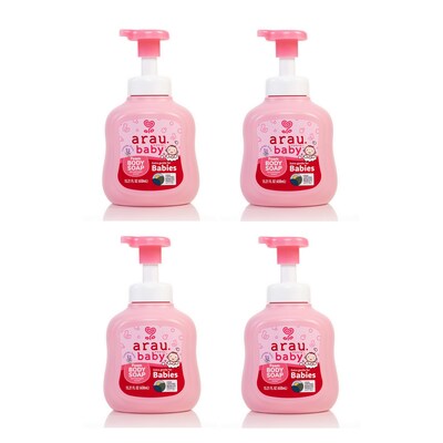 Arau Baby Foam Body Soap, Lavender Scent, 15.21 oz., 4/Pack (AFG-4004-CASE)
