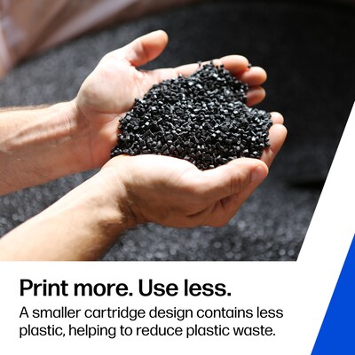 Original HP 161X Black TerraJet High-Yield Toner Cartridge (W1610X), Print Up to 10,000 Pages
