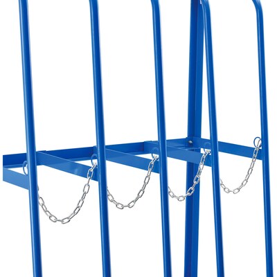 Global Industrial Vertical Bar Storage Rack, 4 Bays, 48"W x 24"D x 60"H, 6000 Lb. Capacity