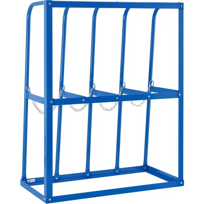 Global Industrial Vertical Bar Storage Rack, 4 Bays, 48"W x 24"D x 60"H, 6000 Lb. Capacity