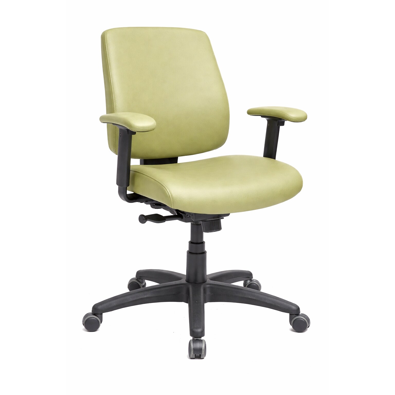 Tempur-Pedic Ergonomic Vinyl Swivel Task Chair, Green (TP-HCMBSTMDLGRN)