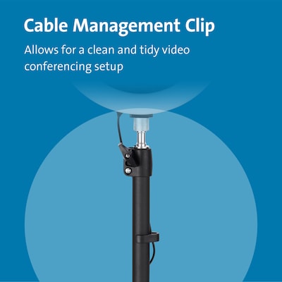 Kensington A1000 Telescoping C-Clamp, Black (K87654WW)
