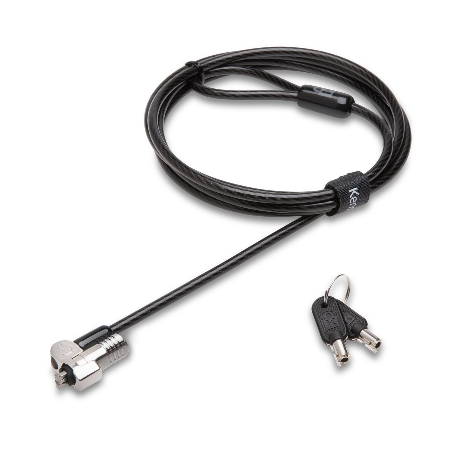 Kensington NanoSaver Keyed Laptop Lock, Black (K64444TAA)