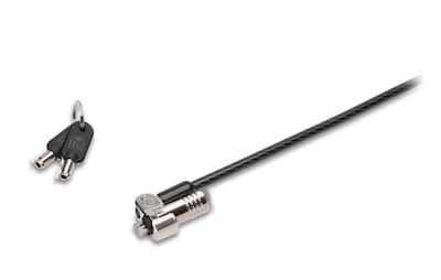Kensington NanoSaver Keyed Laptop Lock, Black (K64444TAA)