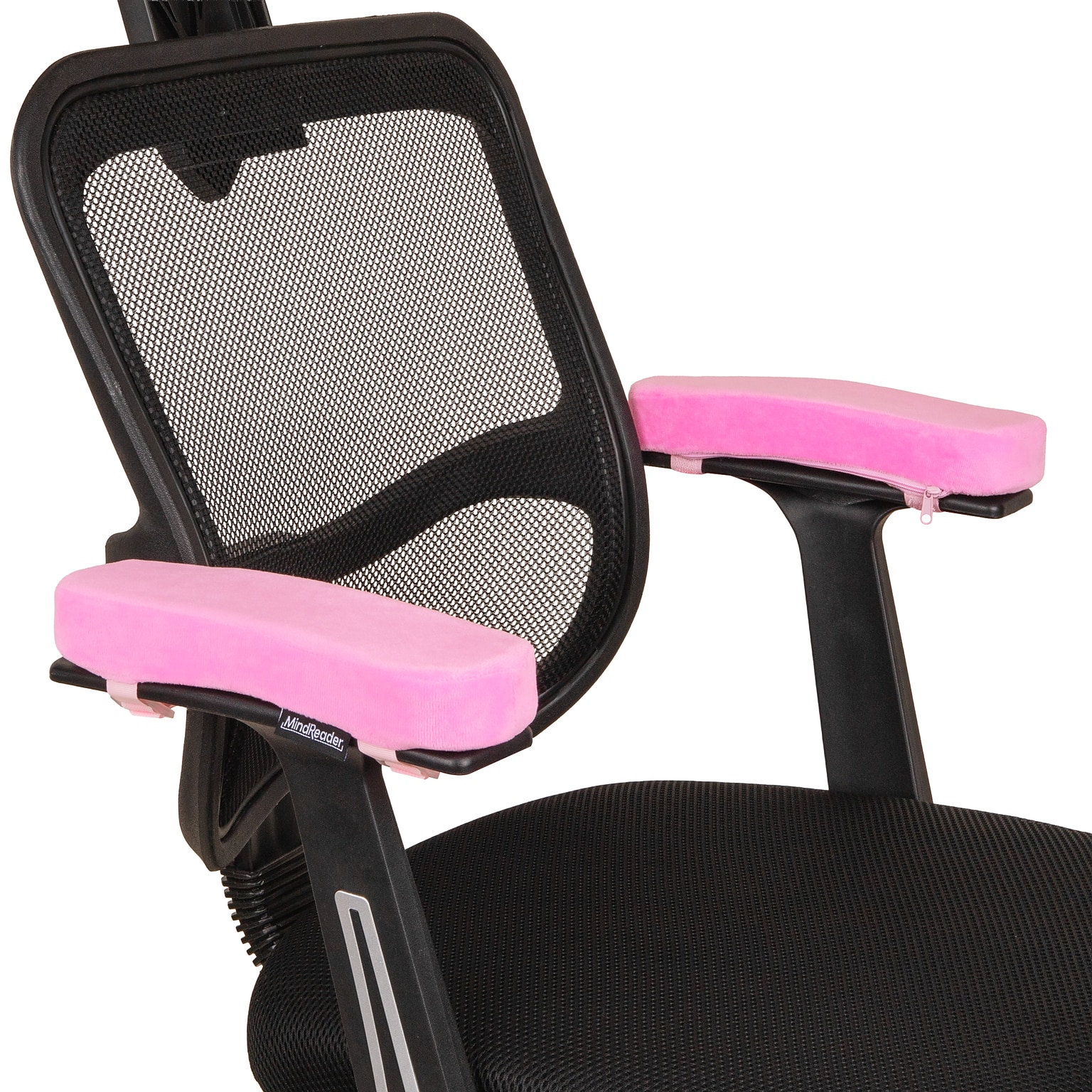 Mind Reader Air-Cloud Memory Foam Armrest Pads, Pink (AREST2-PNK)