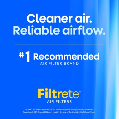 Filtrete Allergen Defense 16" x 20" x 1" Pleated Air Filter, MERV 11 (7100188265)