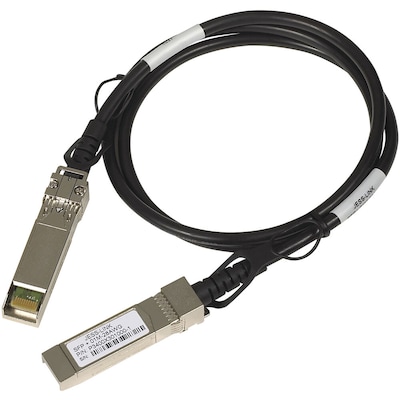 Netgear 3.3ft SFP+ Direct Attach Cable, Male/Male, Black (AXC761-10000S)