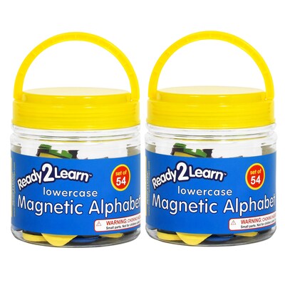 Ready2Learn Lowercase Magnetic Alphabet, Assorted Colors, 2/Bundle (CE-6908-2)