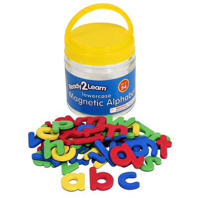 Ready2Learn Lowercase Magnetic Alphabet, Assorted Colors, 2/Bundle (CE-6908-2)
