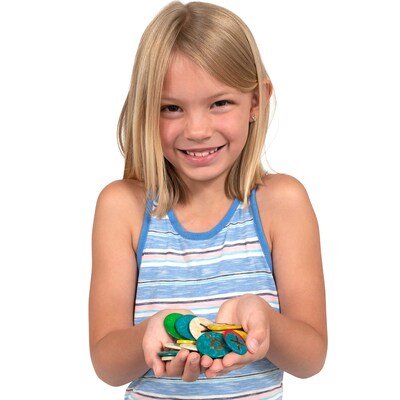 Ready2Learn Lowercase Coconut Letters, Assorted Colors (CE-10005)