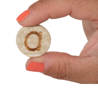 Ready2Learn Lowercase Coconut Letters, Assorted Colors (CE-10005)