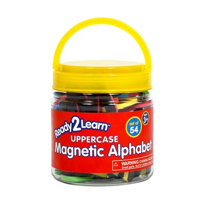 Ready2Learn Uppercase Magnetic Alphabet, Assorted Colors, 2/Bundle (CE-6907-2)