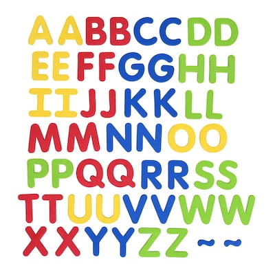 Ready2Learn Uppercase Magnetic Alphabet, Assorted Colors, 2/Bundle (CE-6907-2)