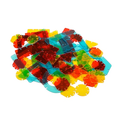 Edx Education Interlocking GeoShapes, Assorted Colors (CTU50132)