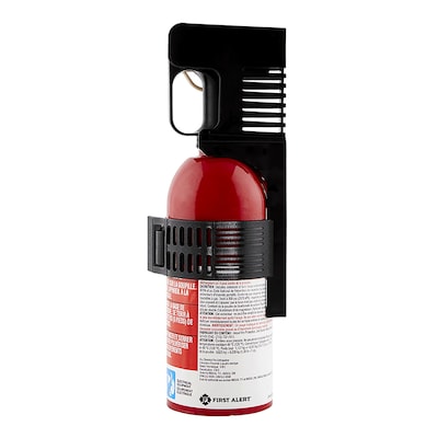 First Alert Rechargeable UL Rated Auto Dry Chemical Fire Extinguisher w/Bracket, Class R-B:C, 1.4 lb., 4/Pack (KITFATAUTO5)