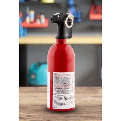First Alert Rechargeable UL Rated Auto Dry Chemical Fire Extinguisher w/Bracket, Class R-B:C, 1.4 lb., 4/Pack (KITFATAUTO5)