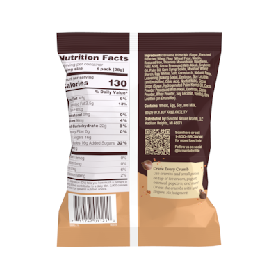Brownie Brittle Chocolate Chip Cookies, 1 oz., 20 Bags/Carton (440000120)