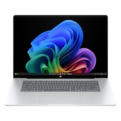 HP OmniBook 5 16 Next Gen AI PC, Copilot+ PC, Snapdragon X Plus X1P-42-100, 16GB RAM, 512GB SSD, +34 Hours Battery, Windows 11