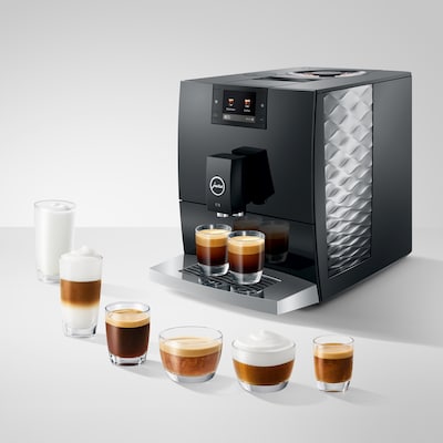 Jura C9 2-Cups Coffee & Espresso Machine Combination, Piano Black (15739)